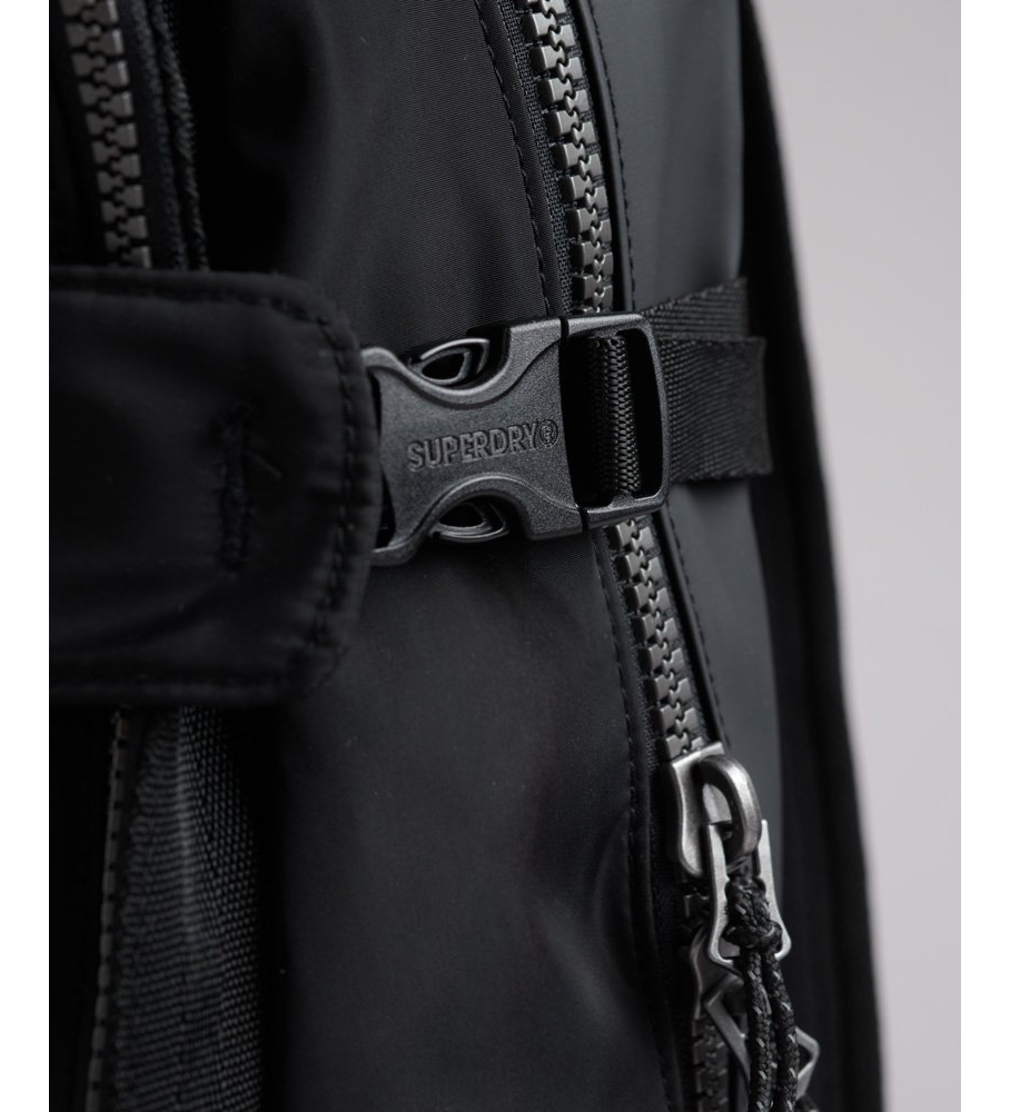 Mochila Superdry Mountain Graphic Canvas, Preta