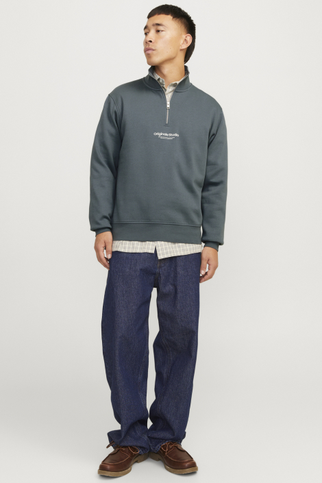 Jack & Jones blauwe heren sweater