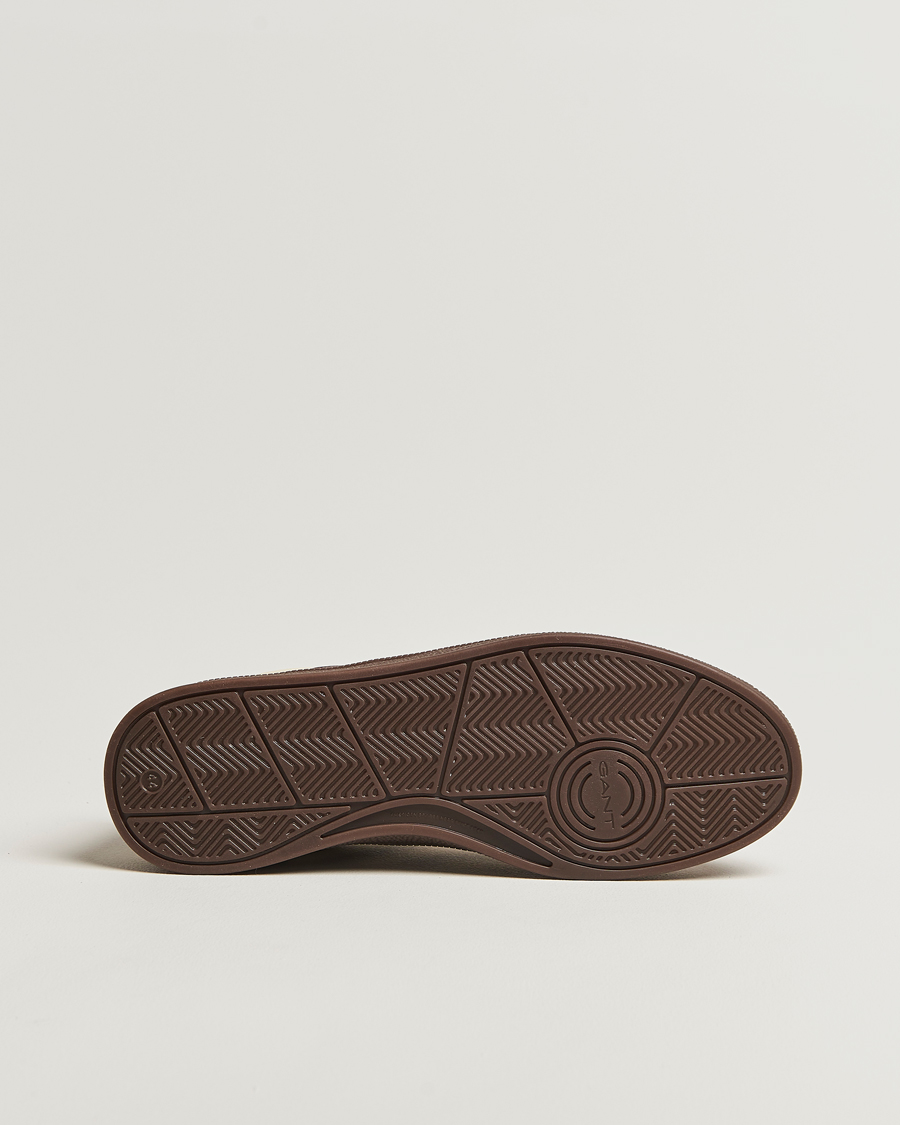 GANT Cuzmo Leather/Suede Sneaker Ivory/Brown