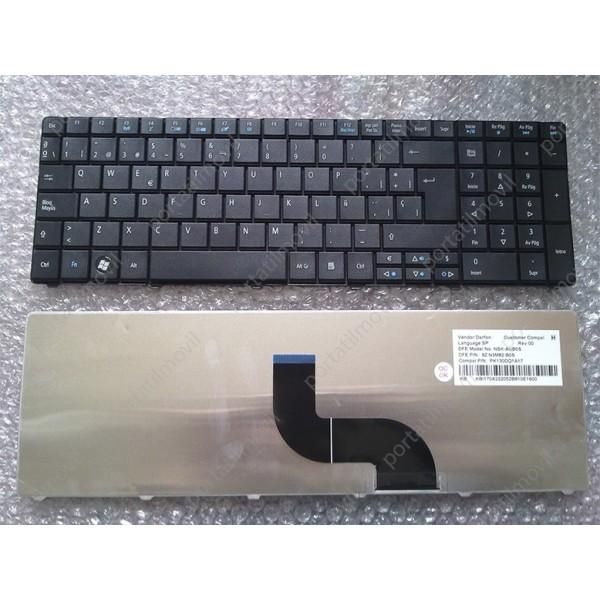 Teclado para Acer Aspire E1-570 E1-571 E1-571G (espanhol ) - TECACERE1570