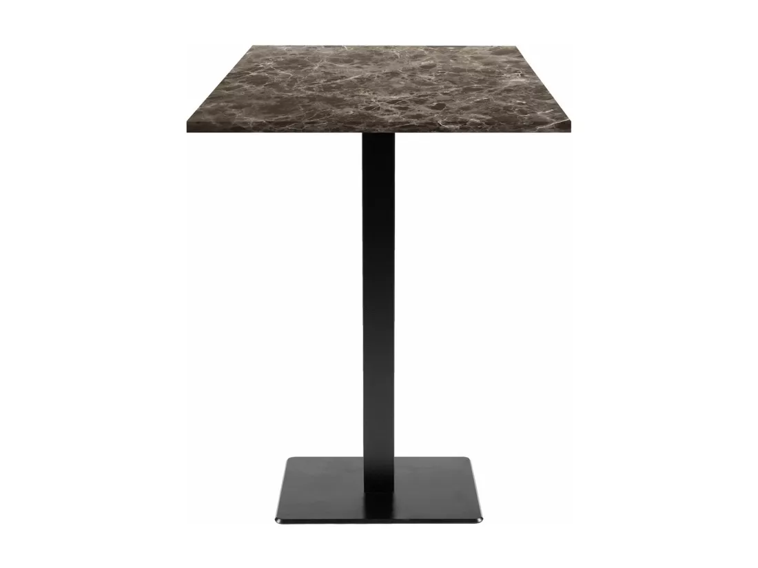 Mange-debout 60 x 60 cm - modèle Milan marbre indra