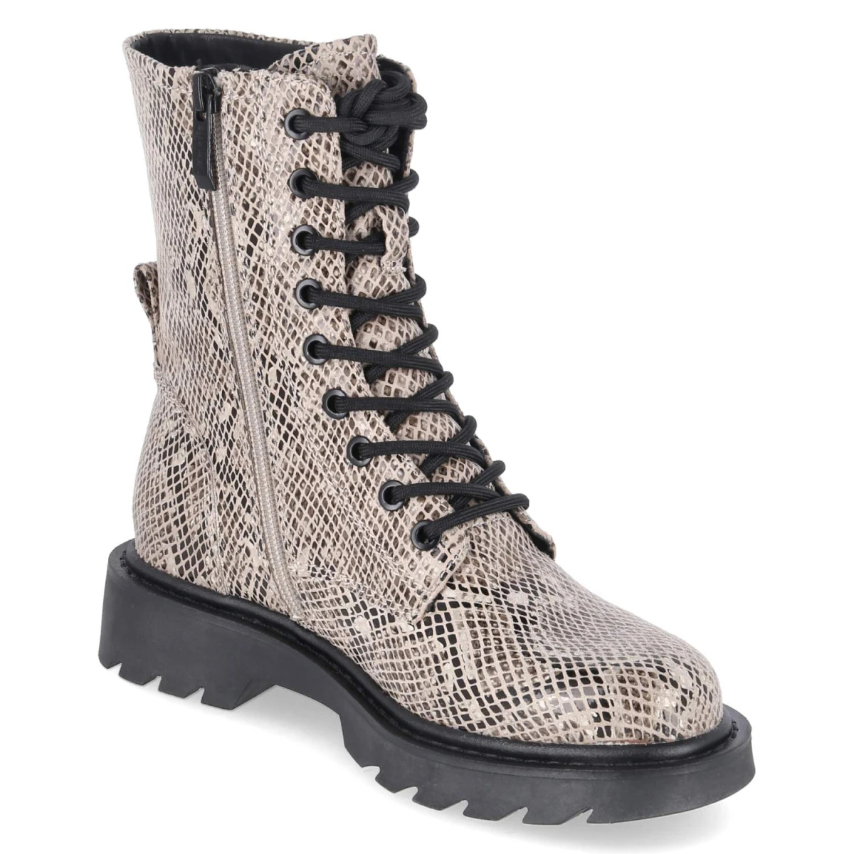 TamarisSchnürboots - BEIGE SNAKE