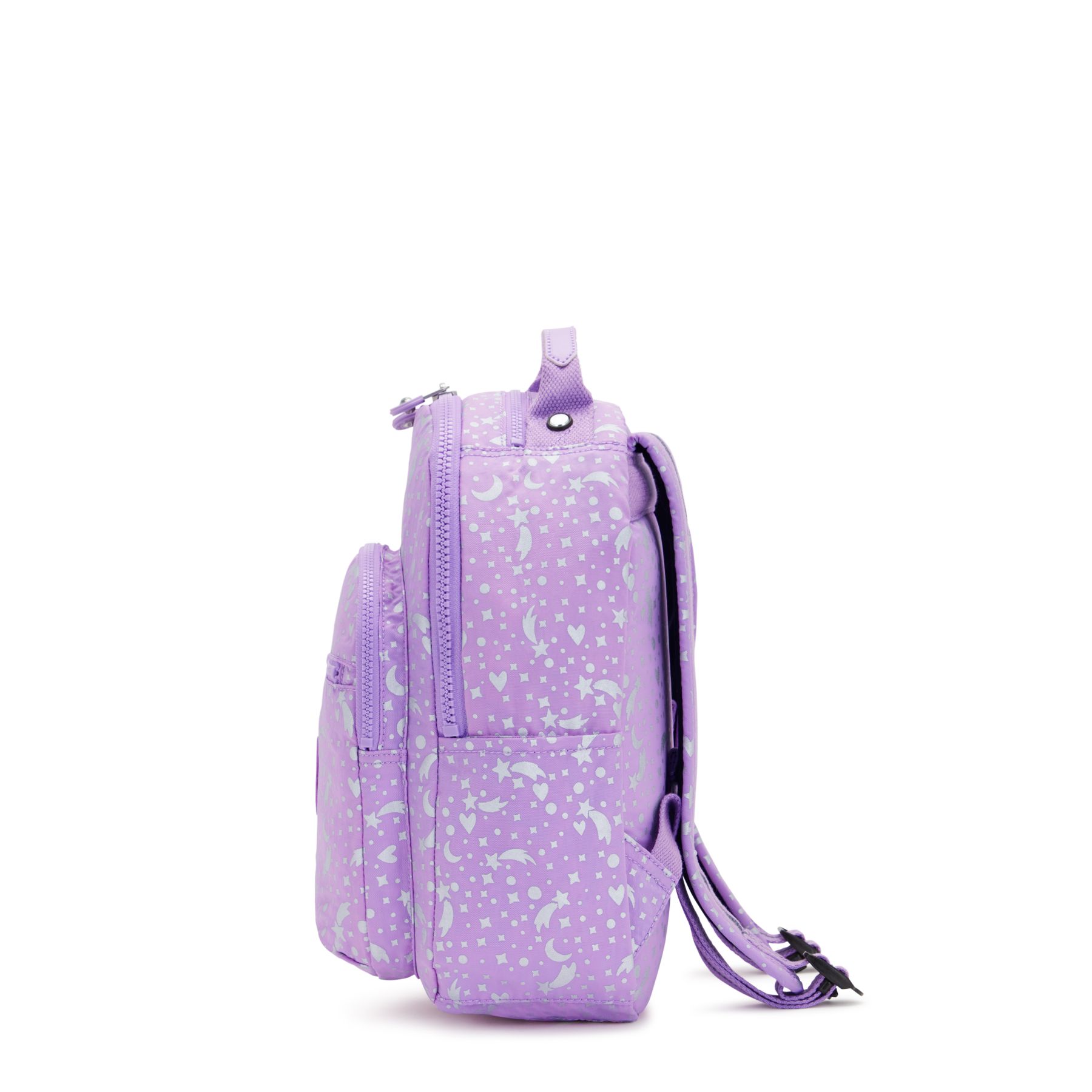 SEOUL S Petit Sac à Dos avec Compartiment pour Tablette - Galaxy Metallic