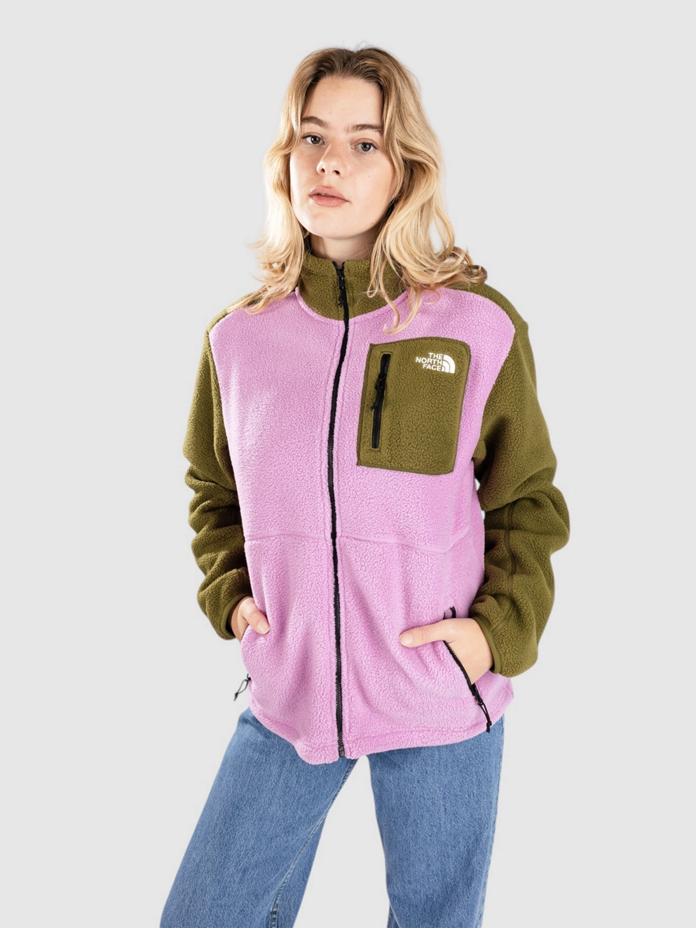 THE NORTH FACE Yumiori Full Zip Hoodie dragonfruit/forest oliv