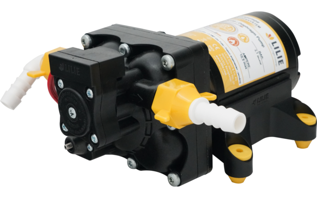Lilie Softserie Membranpumpe / Frischwasserpumpe 4-Kammer-Technik speziell für Filteranlagen 12V