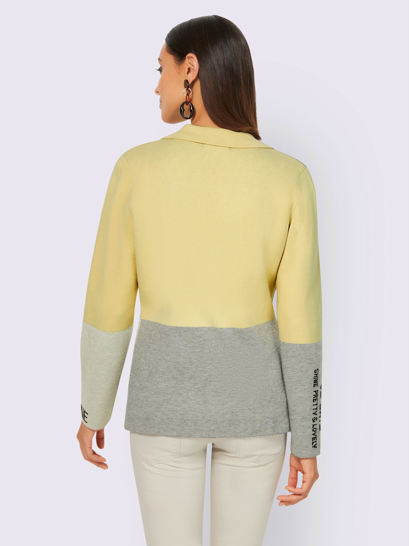 Veste en tricot alternative parfaite au blazer