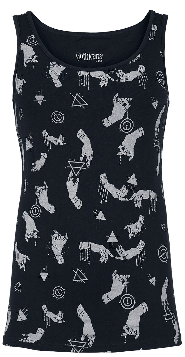 Lot de 2 Hauts avec Motifs Sorcellerie | Gothicana by EMP Top
