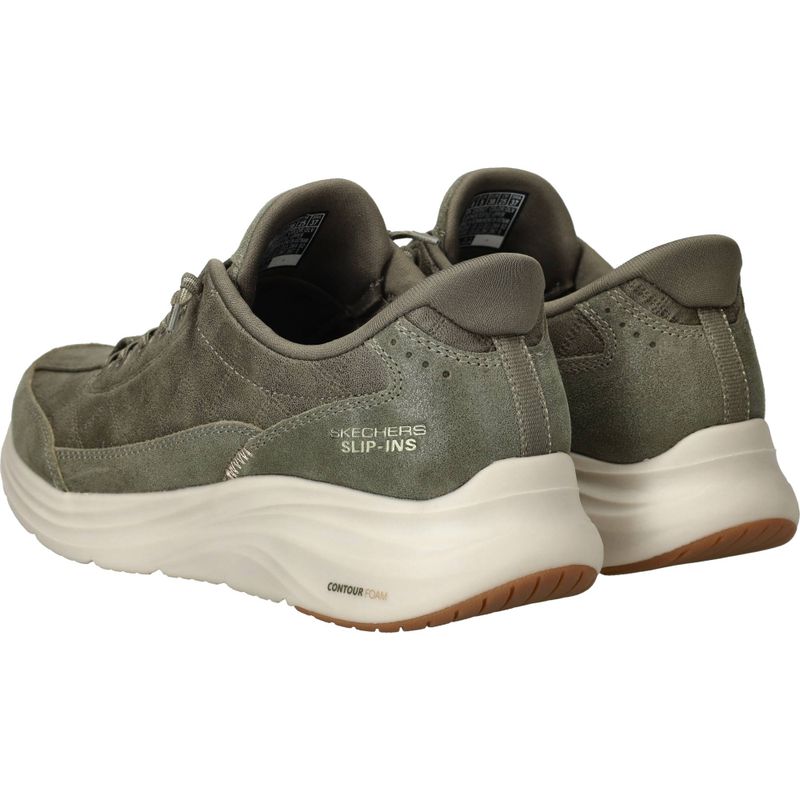 Skechers Slip-Ins Contour Foam Sneakers Groen Dames