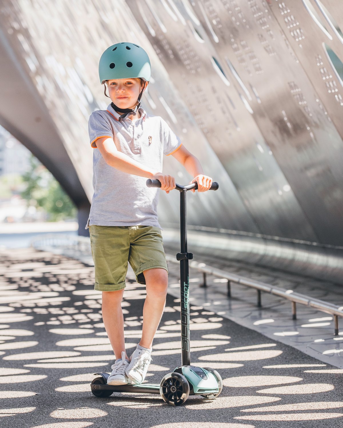 Scoot and Ride Highwaykick 5 Sparkesykkel – med LEDlys i hjul | Barn 5år+