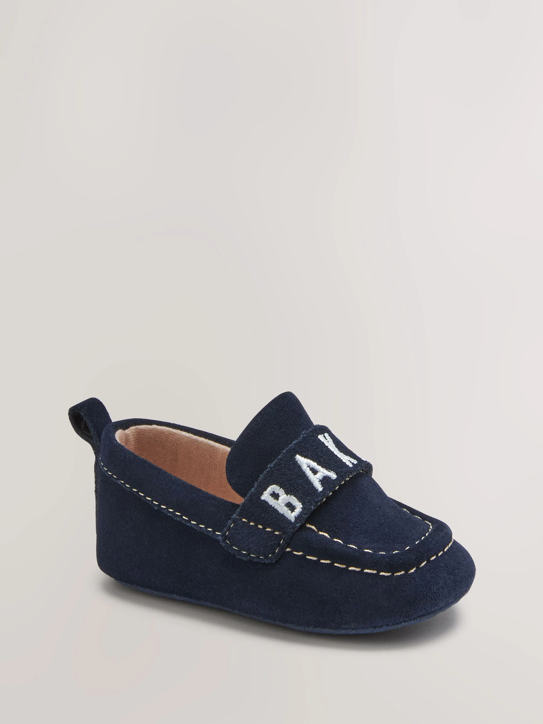 Marineblauw - Baker by Ted Baker - Padders loafers voor babyjongens