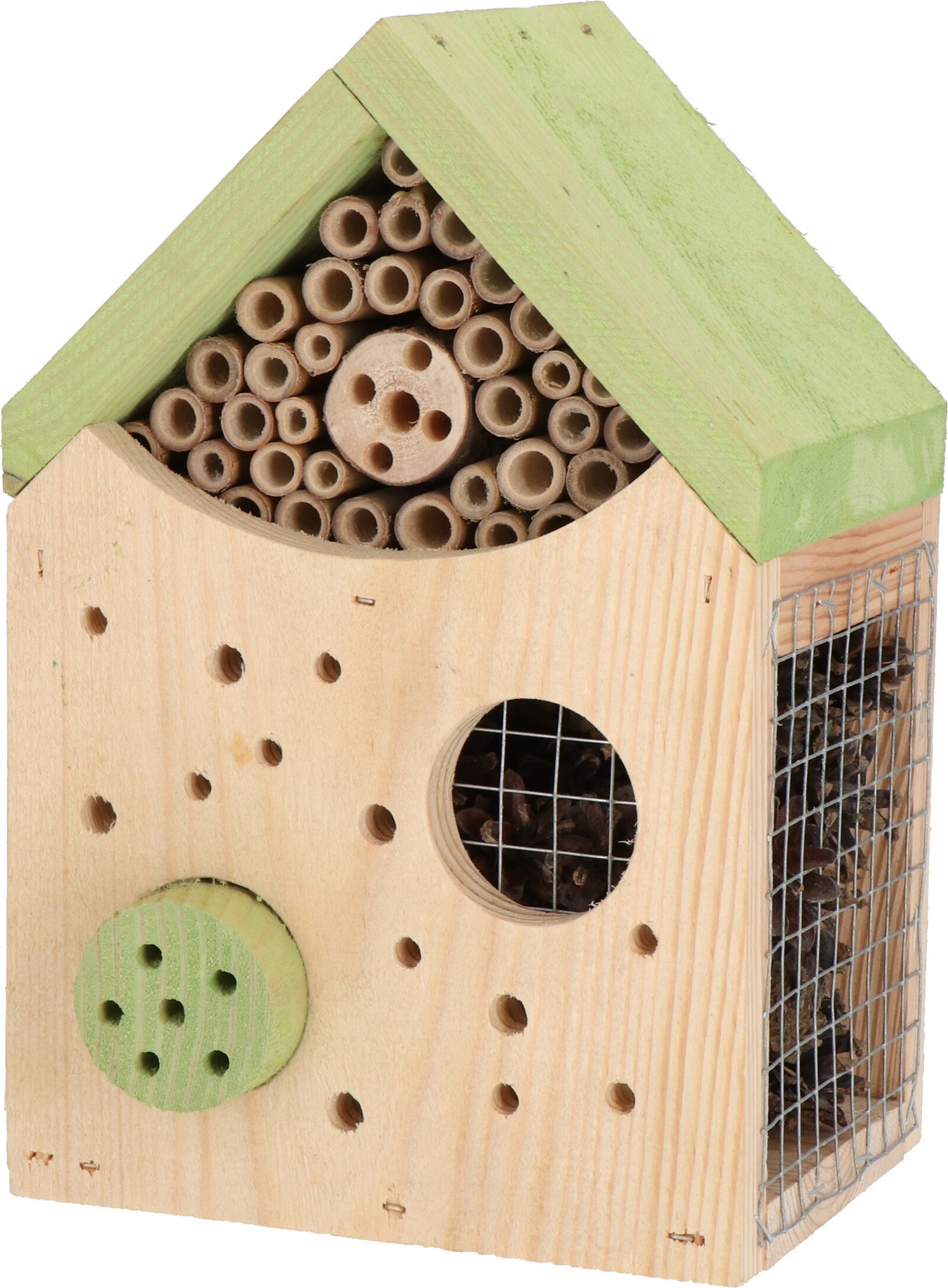 Intratuin insectenhuis S groen 18 x 10 x 29 cm