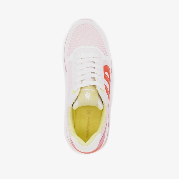 Hush Puppies dames sneakers met oranje details