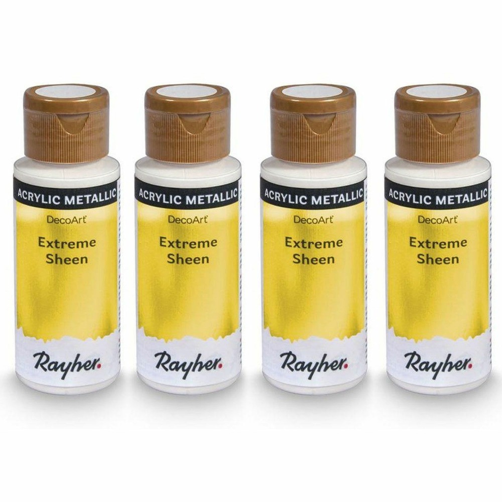 Peinture acrylique métal 236 ml - doré