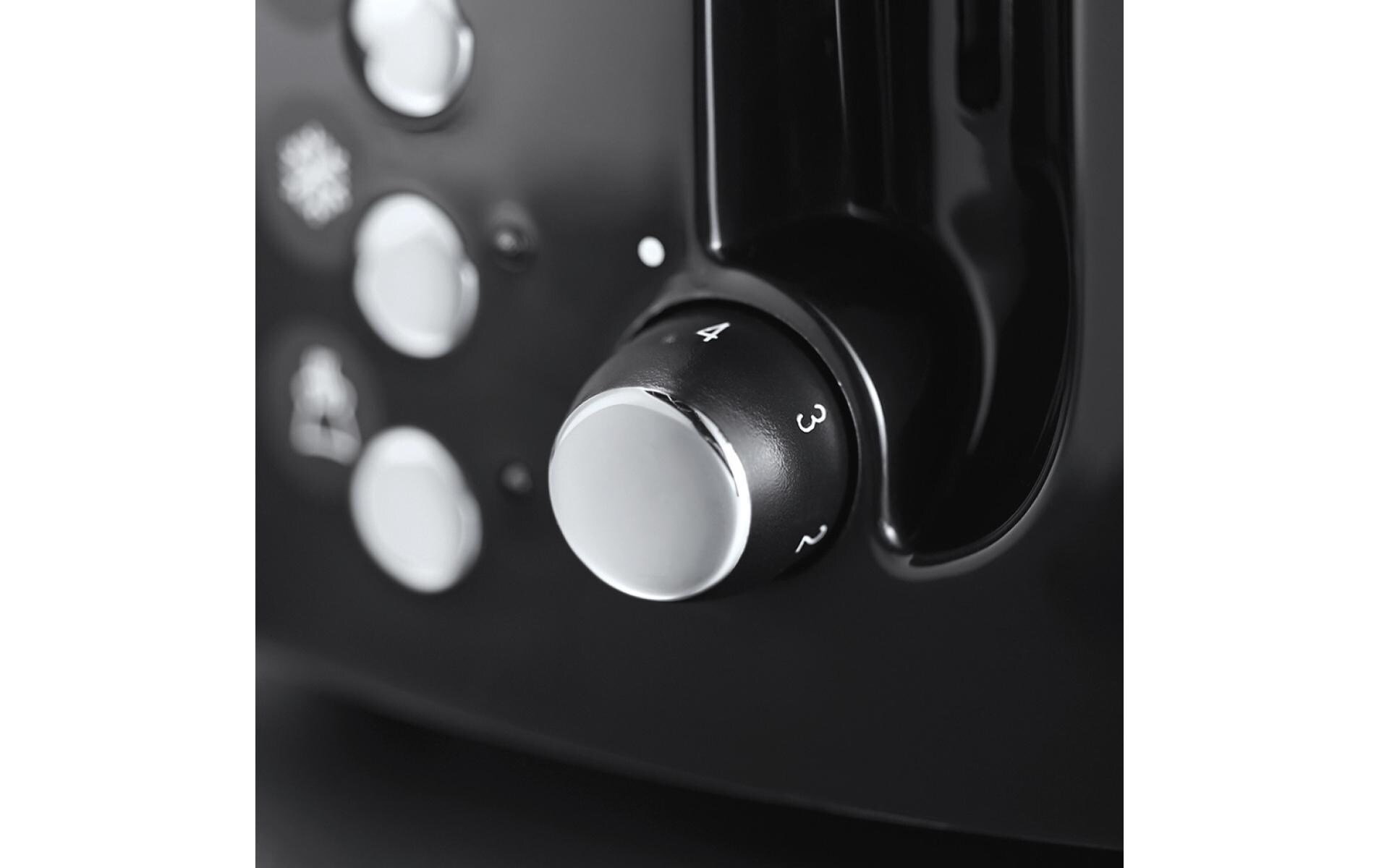 Toaster Textires SchwarzKlassischer Toaster
