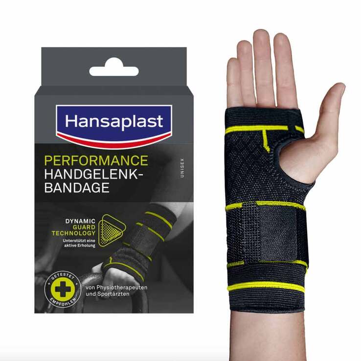 Hansaplast Sport Handgelenk-Bandage Größe S/M, 1 St