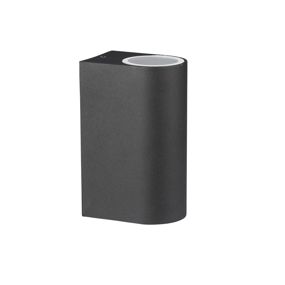 V-TAC VT-7652RD - GU10 Buitenverlichting - Omhoog - Omlaag - Armaturen - Zwart - IP44