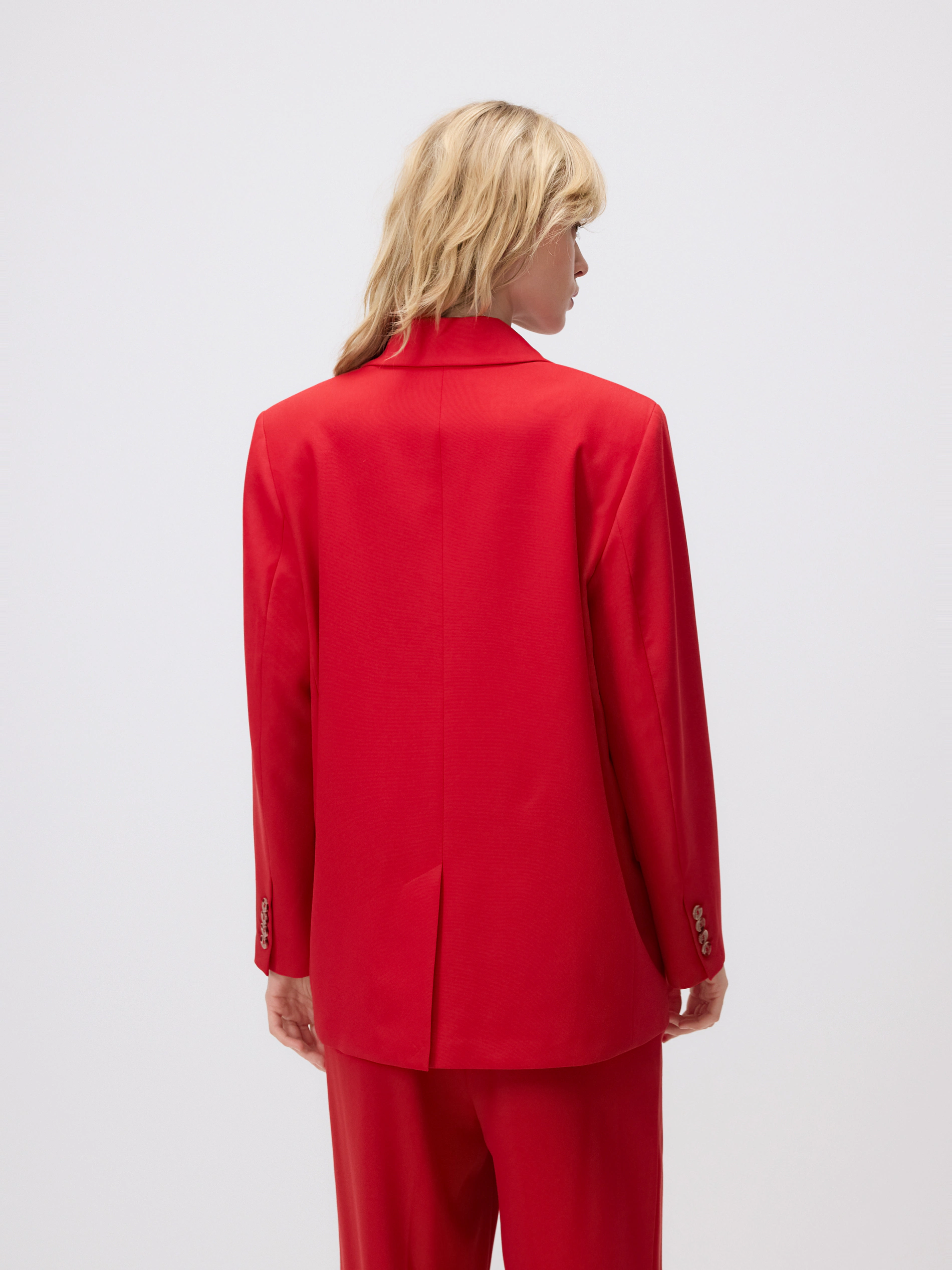 Blazer aus Viskosemischung