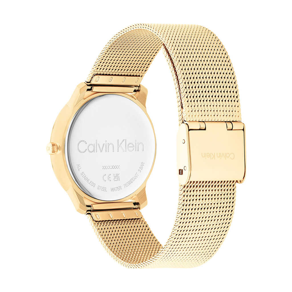 Montre Calvin Klein Iconic Mesh Champagne