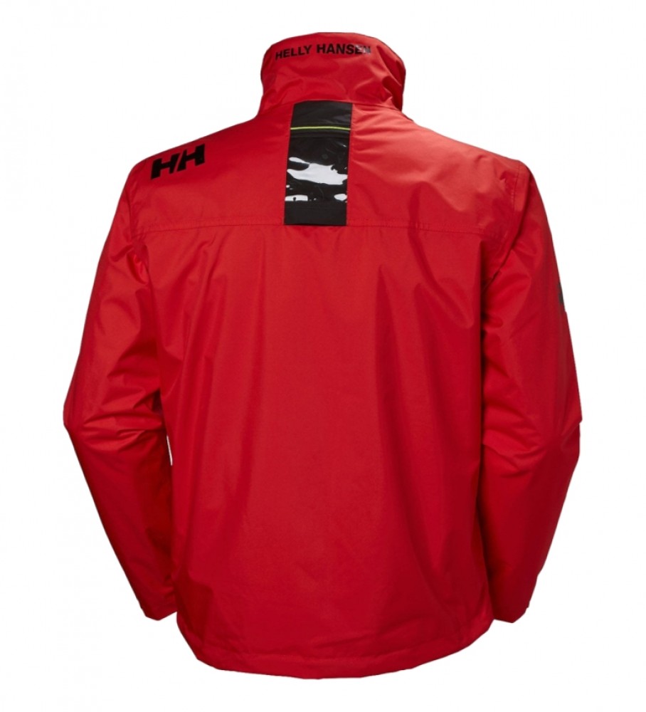 Jaqueta Helly Hansen Crew Midlayer vermelha