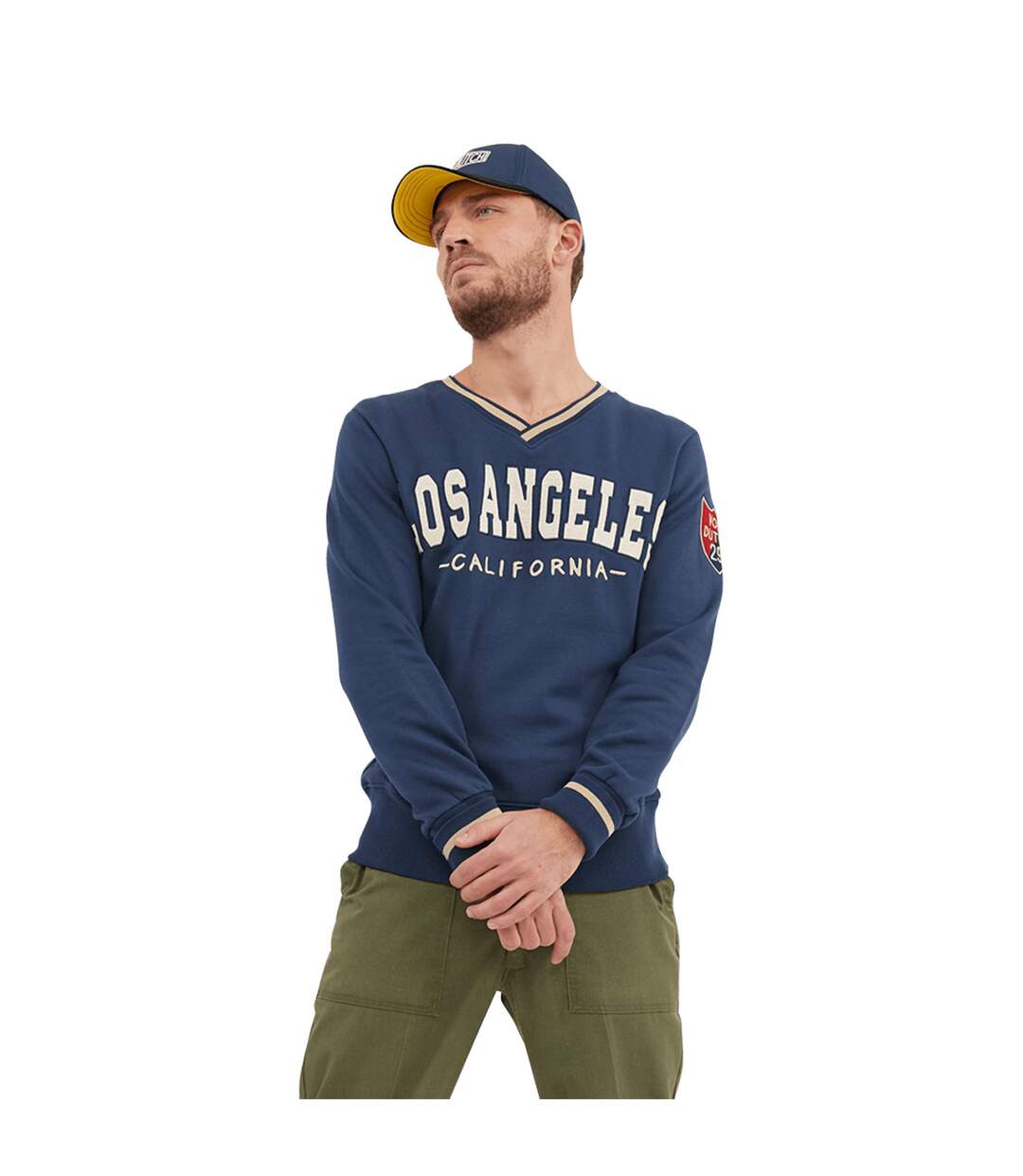 Sweat homme en col V Los