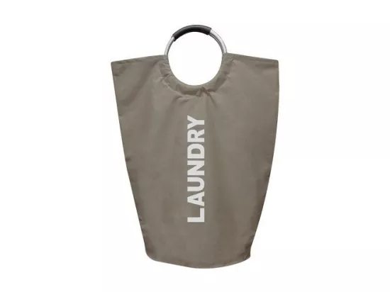 Panier à linge LAUNDRY Flexible Taupe MSV
