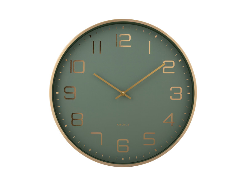 Wall Clock Elegance Glow KA5973BK Black