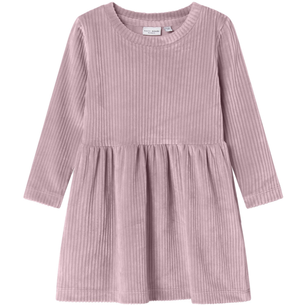 Køb Name It Keepsake Lilac Nmfveloa Ls Velvet Dress