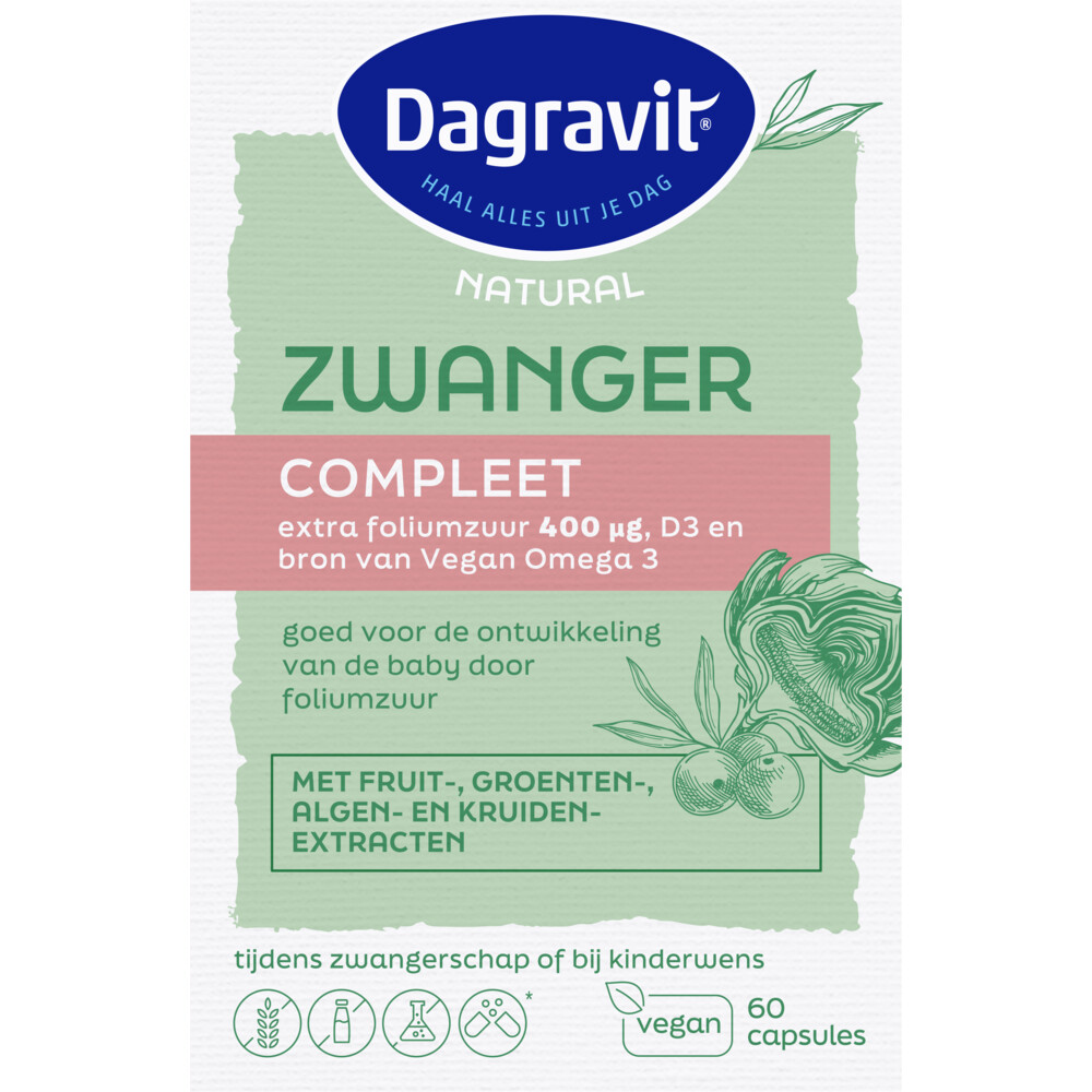 Dagravit Natural Zwanger Compleet60 capsules