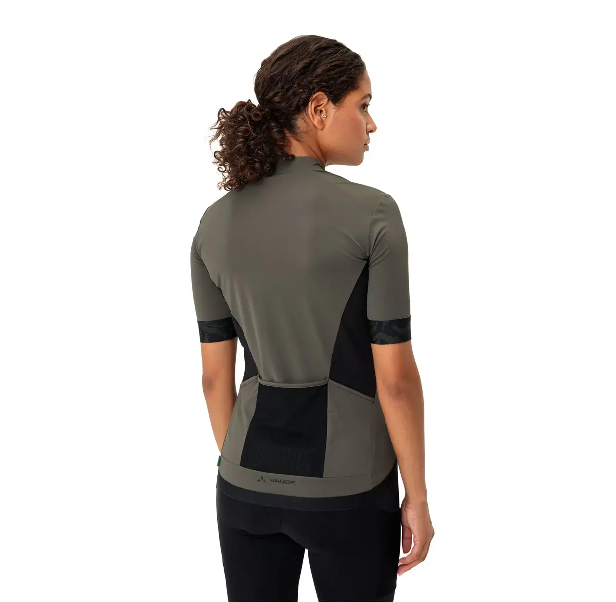 VAUDE Kuro II FZ Fietsshirt Korte Mouwen Bruin Dames