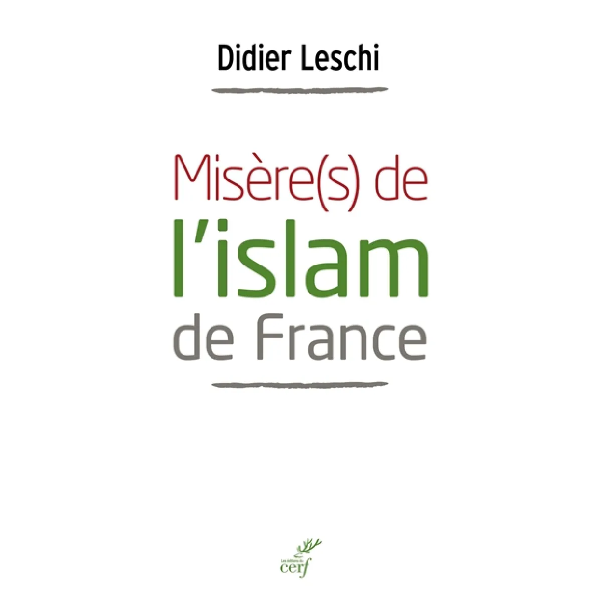 Misère(s) de l'islam de France · Occasion