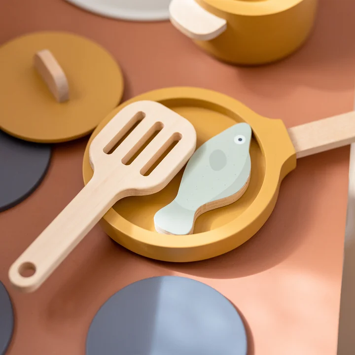 Flexa - Play Topf & Pfanne, grau