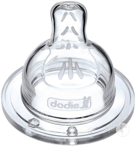 Dodie Tétine Sensation+ En Silicone Plate Col Large 0-6 Mois Débit 1 Pièces 2