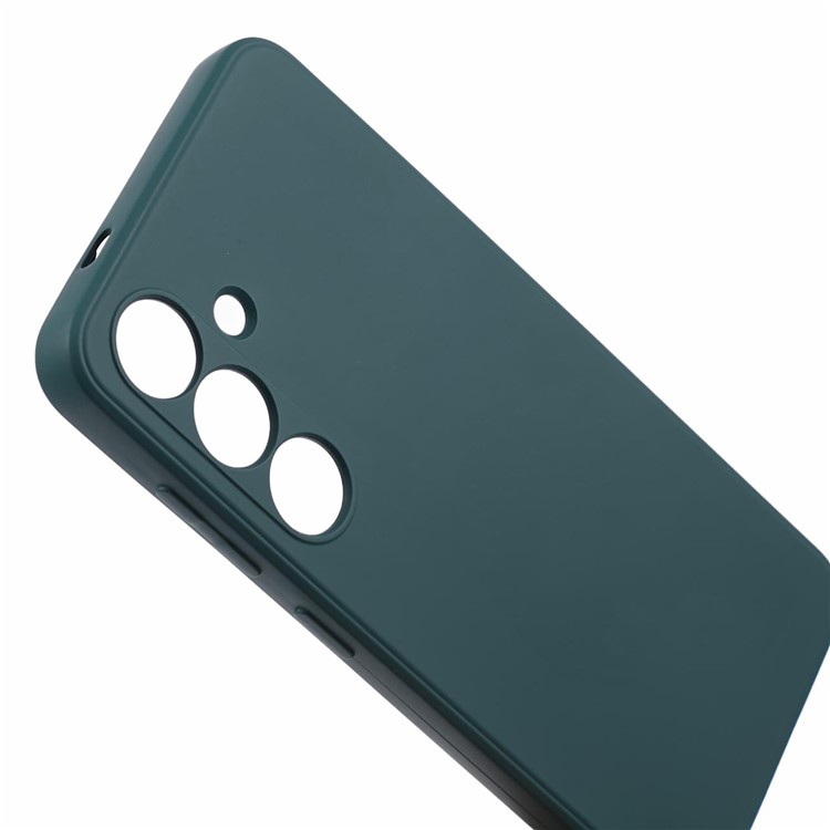 Samsung Galaxy S24 Gummi Case Hülle mit Kameraschutz - Petrol (Matt)