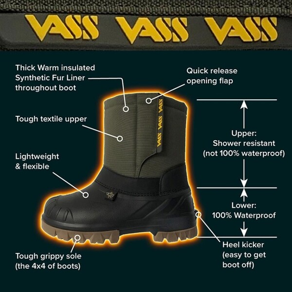 Bottes Vass Hybrid 'Thermo' Fishing Boot