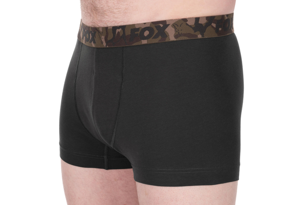Boxers Fox 2-pack (kaki/noir)