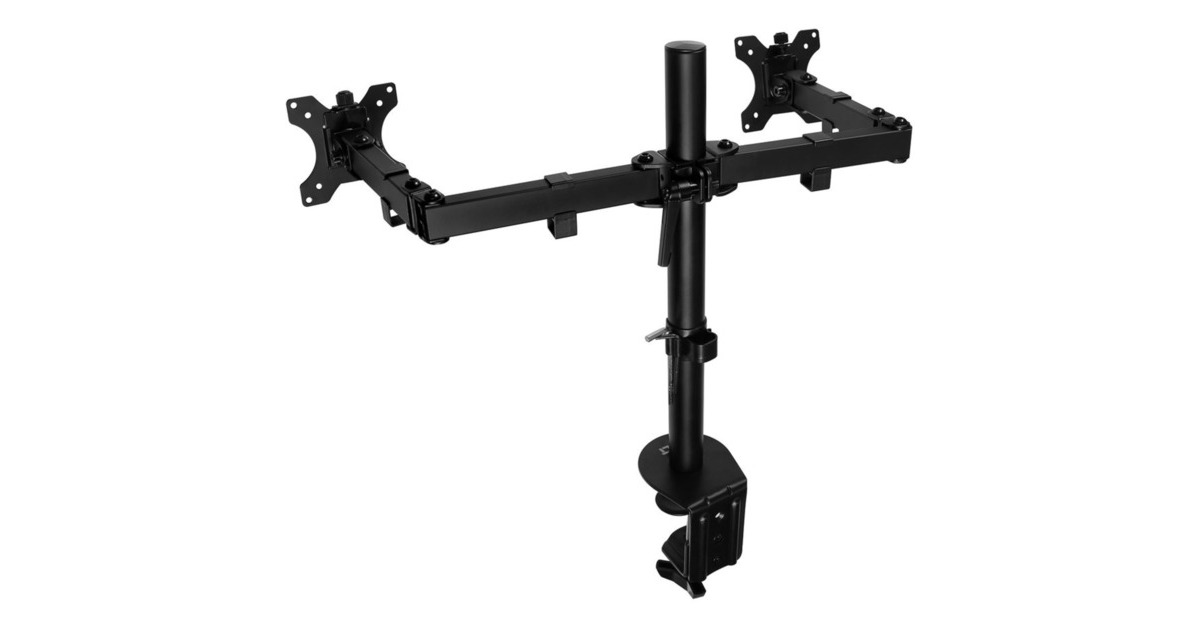 ACT ConnectivityMonitorarm, 2 schermen  (Zwart, schermen tot 32