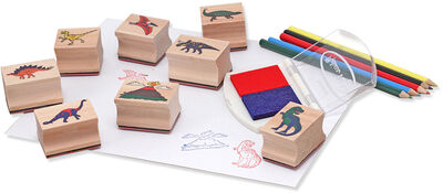 Melissa & Doug Dinosaurstempler Puslesett