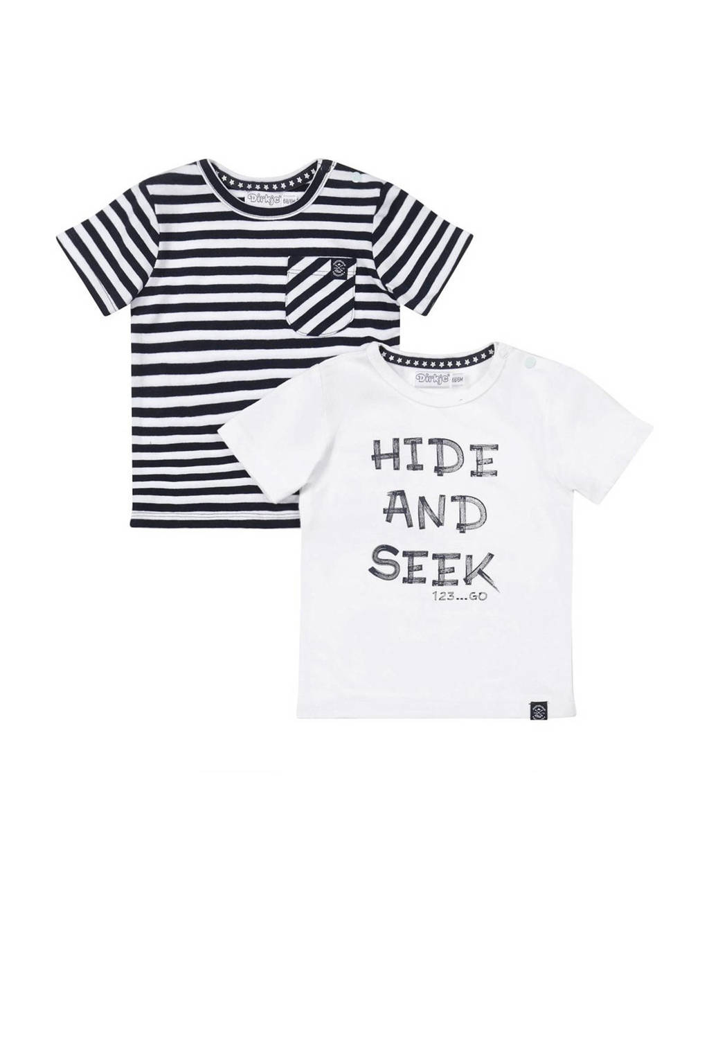 Dirkje T-shirt T-shirt ss 2-pack - (set van 2)