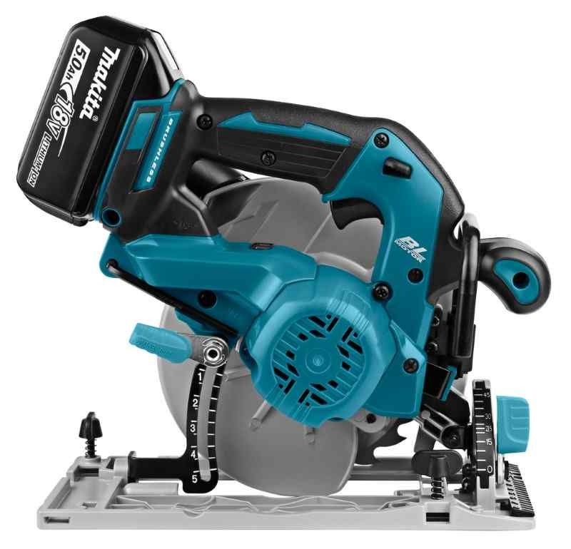 Makita DHS680RTJ 18V Li-ion accu cirkelzaag set (2x5.0Ah) in Mbox -165mm - koolborstelloos