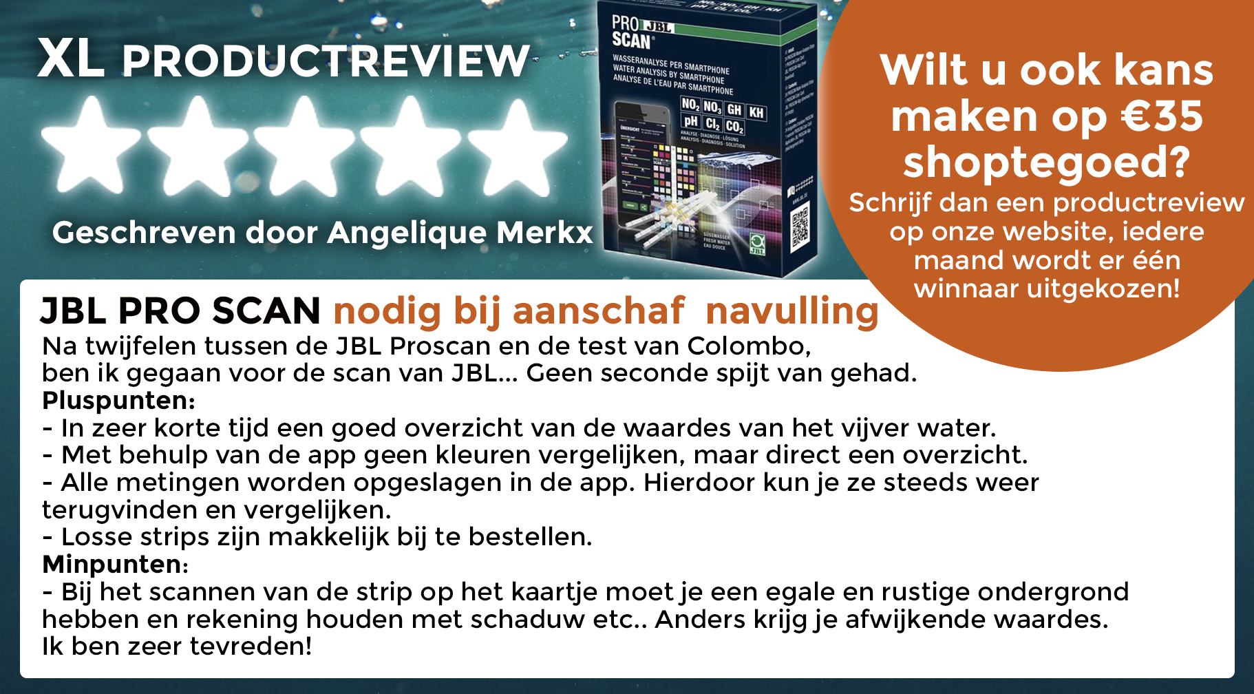 JBL ProScan Navulling Teststrips (24ST) | Wateranalyse