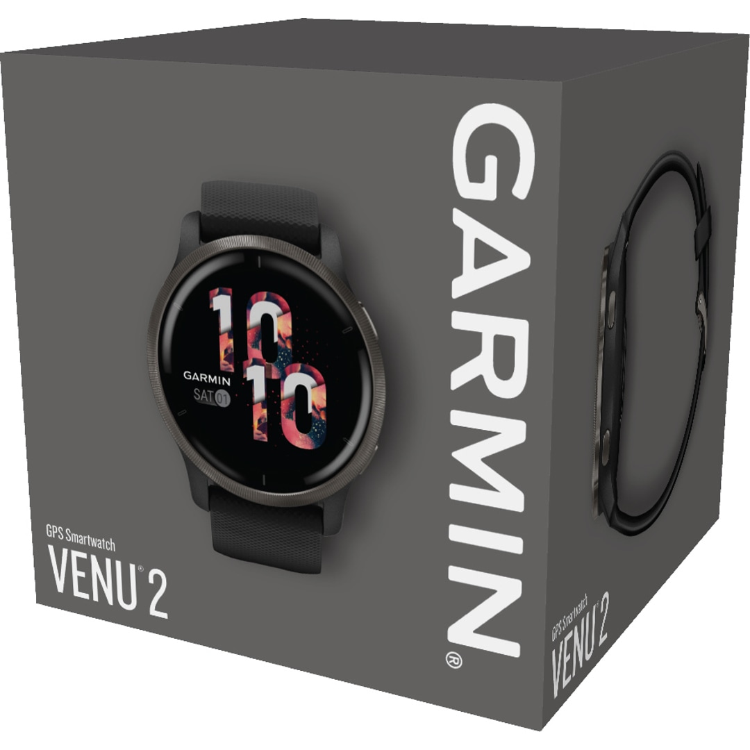 Garmin Venu 2 Smartwatch Schwarz