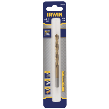 Irwin titanium metaalboor Ø7 mm