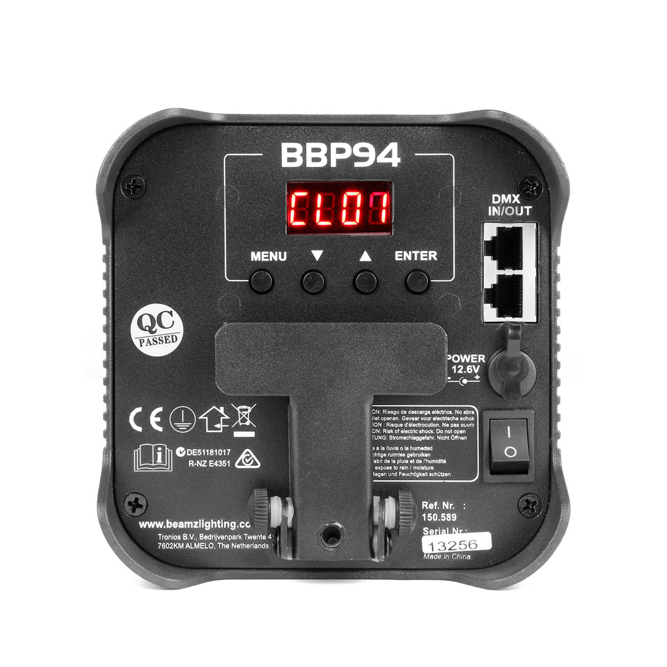 beamZ BBP94 Battery Uplight