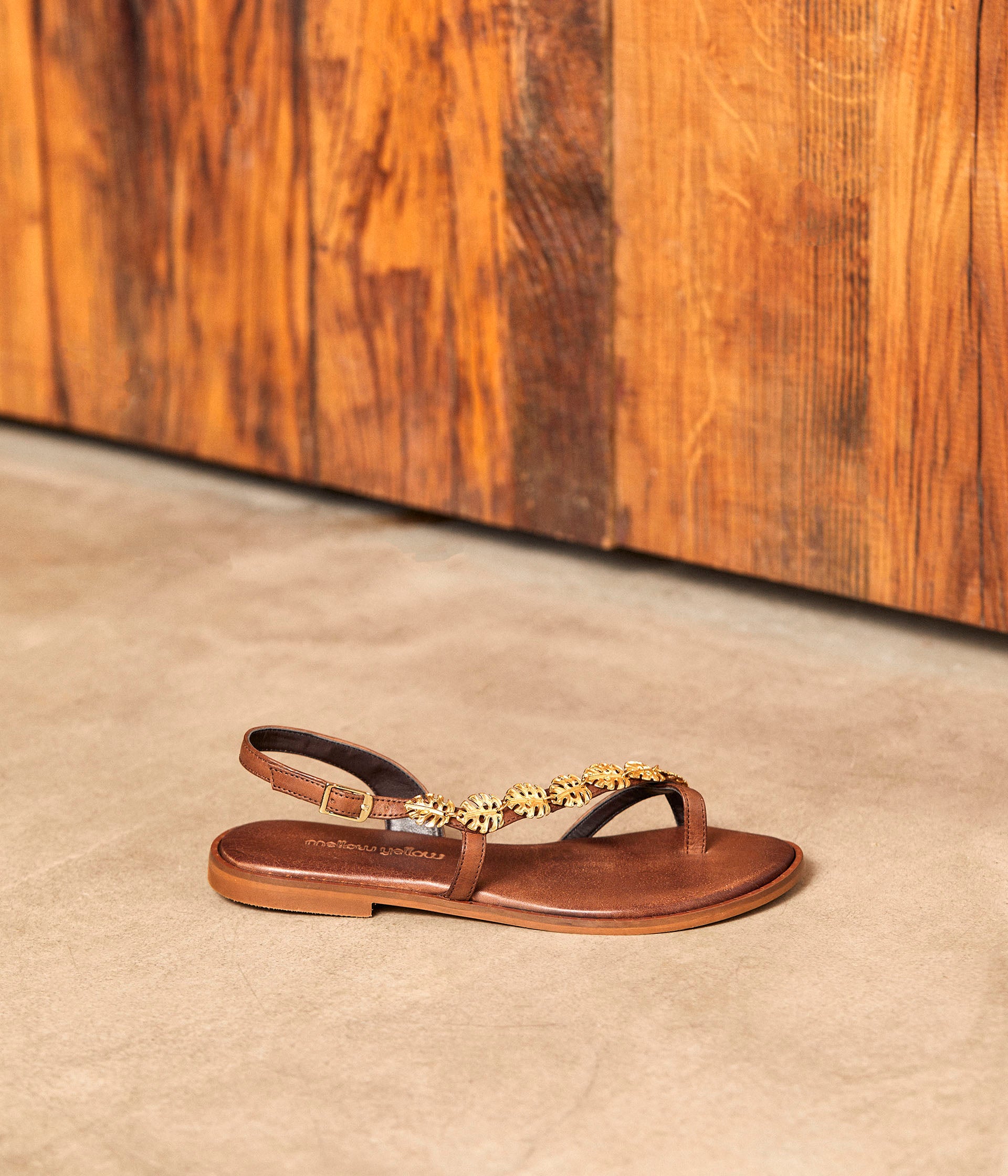 Sandales marron Octavie