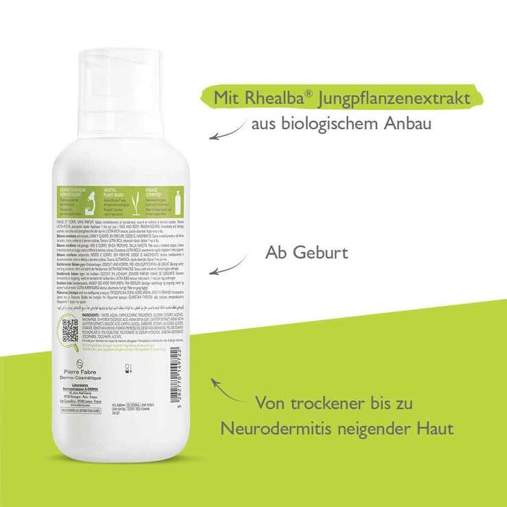 A-Derma Exomega Control Balsam rückfettend, 400 ml