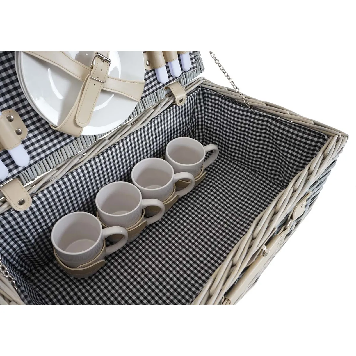 Decoshop26 Panier Pique-nique Oisier