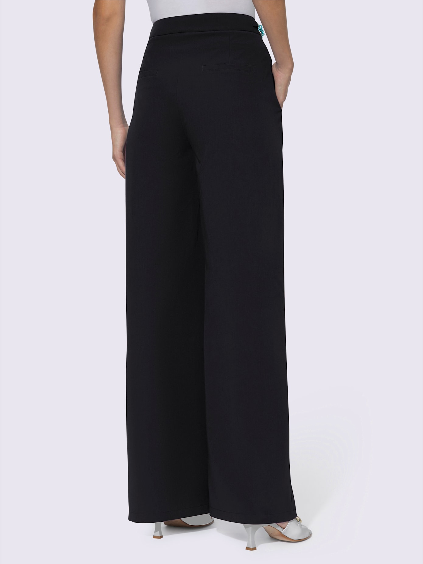 Pantalon jambes larges mode