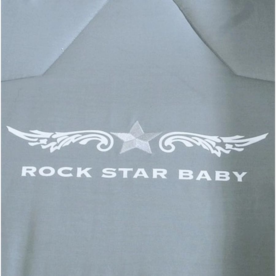 roba Laufgitter 100 x 100 cm weiß Rock Star Baby