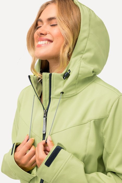HYPRAR Softshelljacke, Fleecefutter, 2-Wege-Zipper