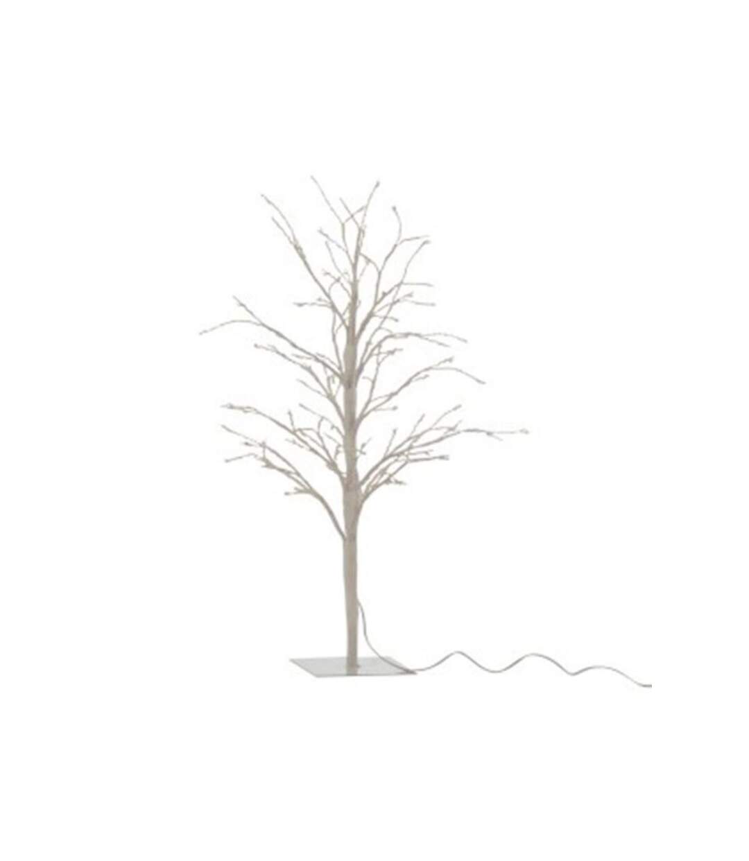 Paris Prix - Plante Artificielle Déco Led arbre Nu 57cm Blanc
